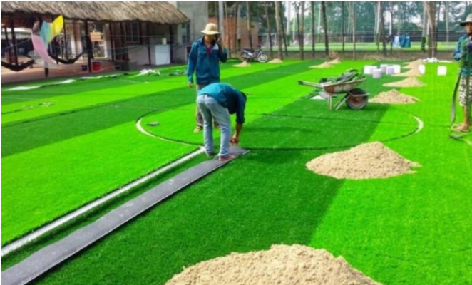 Tiêu chí lựa chọn đơn vị thi công cỏ nhân tạo Đà Lạt uy tín và chất lượng